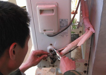 上海闵行区格兰仕空调维修售后案例